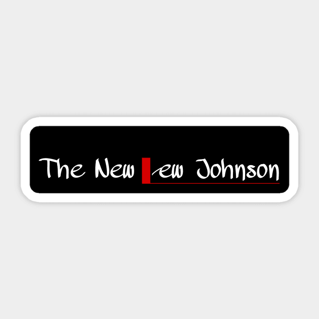 The New Lew Johnson Sticker by Lou Johnson